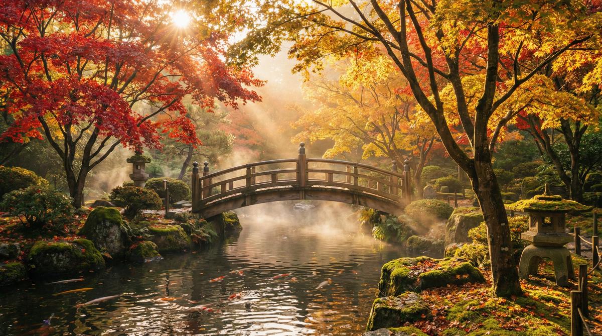 抖荫短视频秋日庭院视频