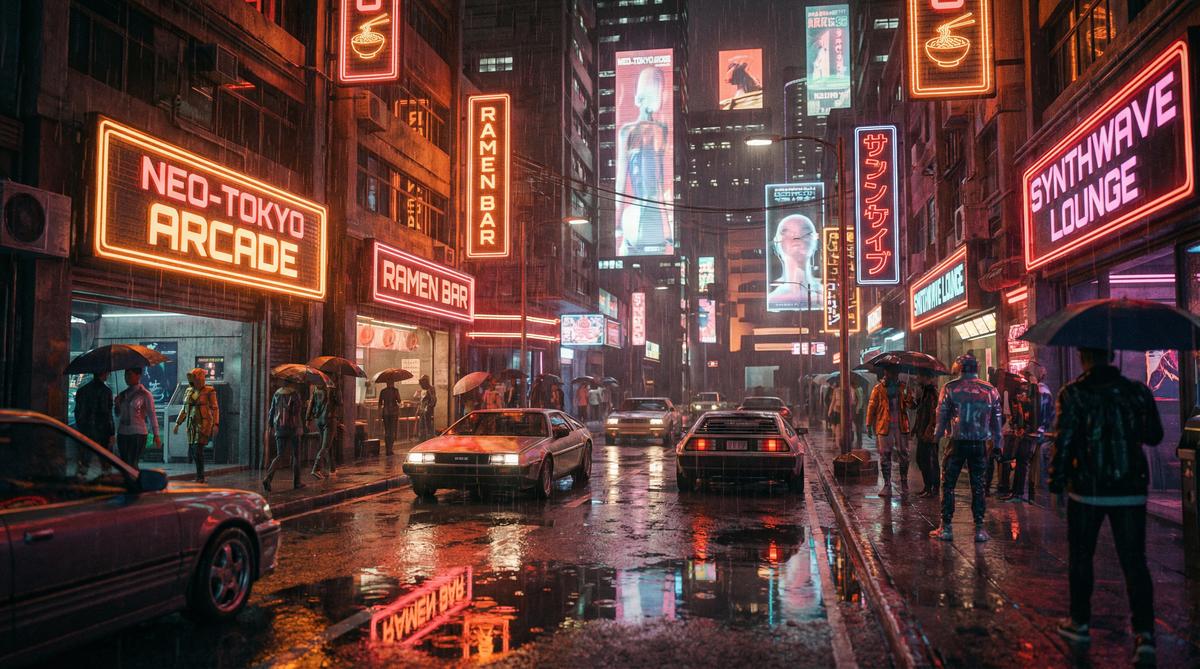 抖荫短视频霓虹都市夜景视频